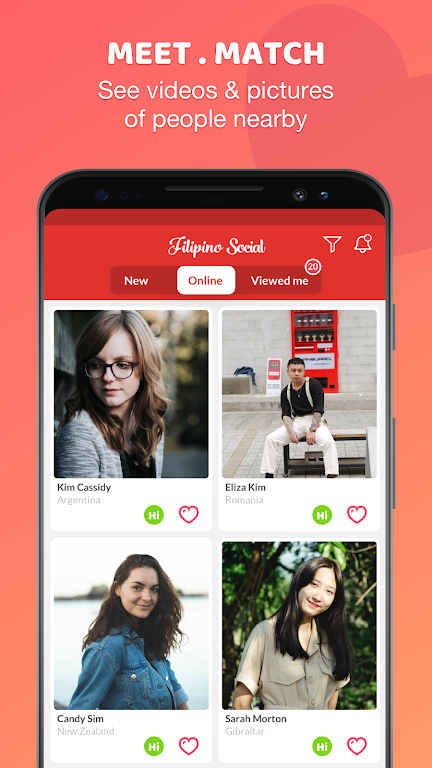 Filipino Social: Dating & Chat Schermafbeelding 0