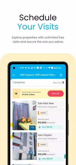 Zolo Coliving - Rent PG Online スクリーンショット 2