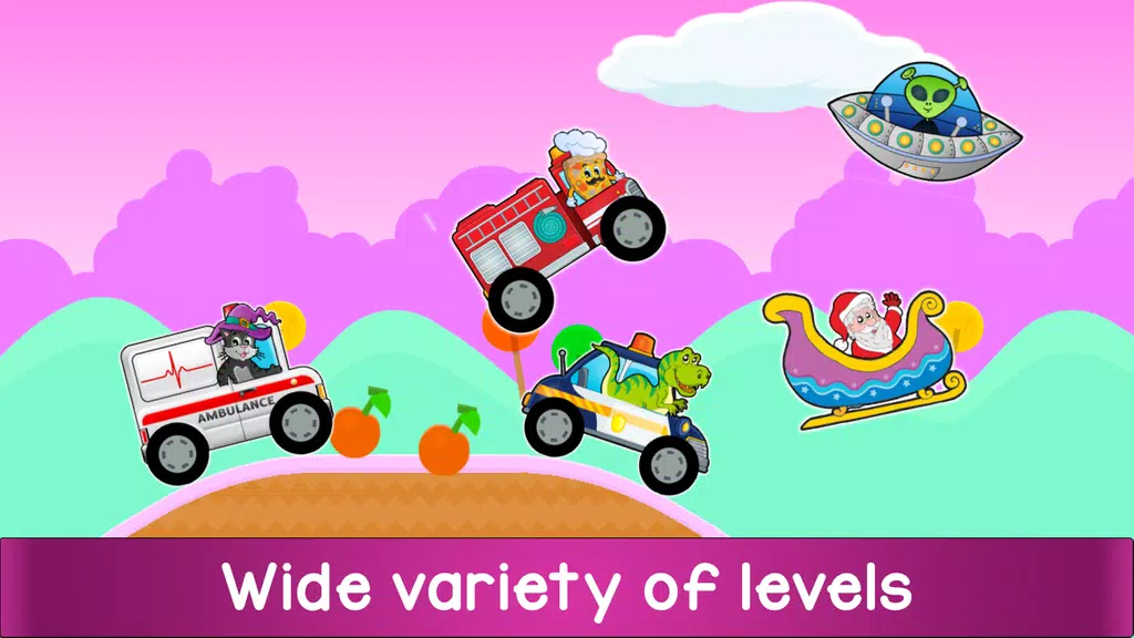 Kids Car Racing Game Screenshot 1