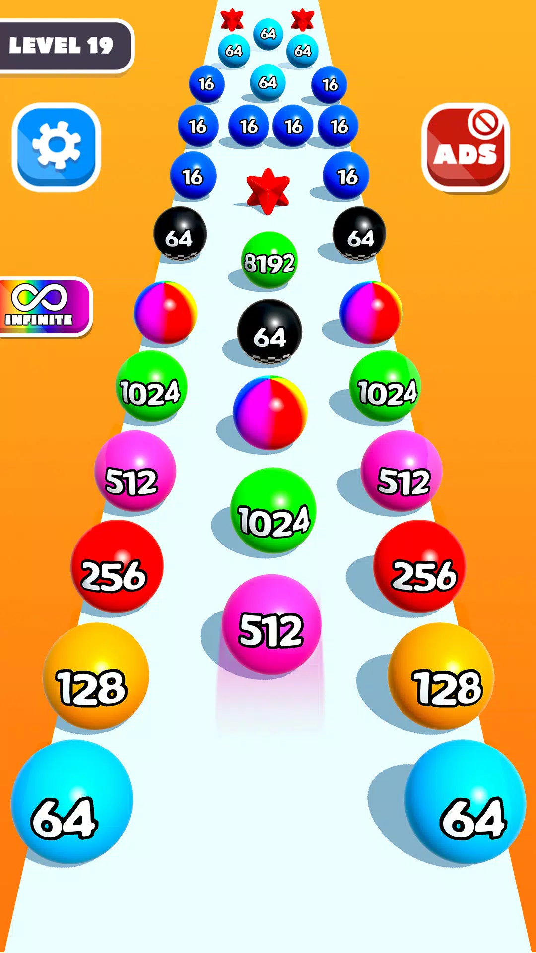 Numbers Ball Blend Challenge Screenshot 0