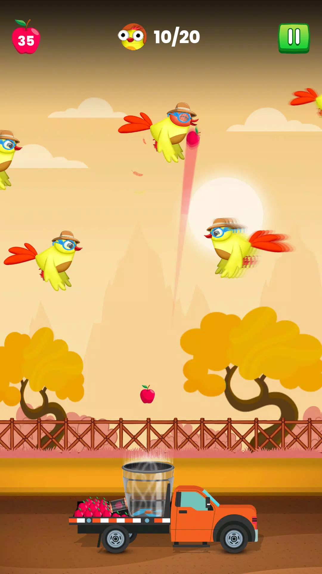 Hungry Birds Food: Bird Game Captura de pantalla 2