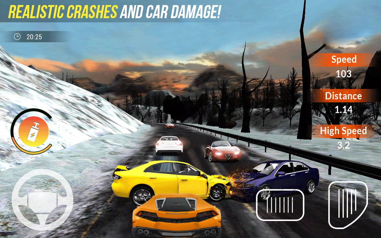 Traffic  Racing  Nation:  Traffic  Racer  Driving Captura de tela 2