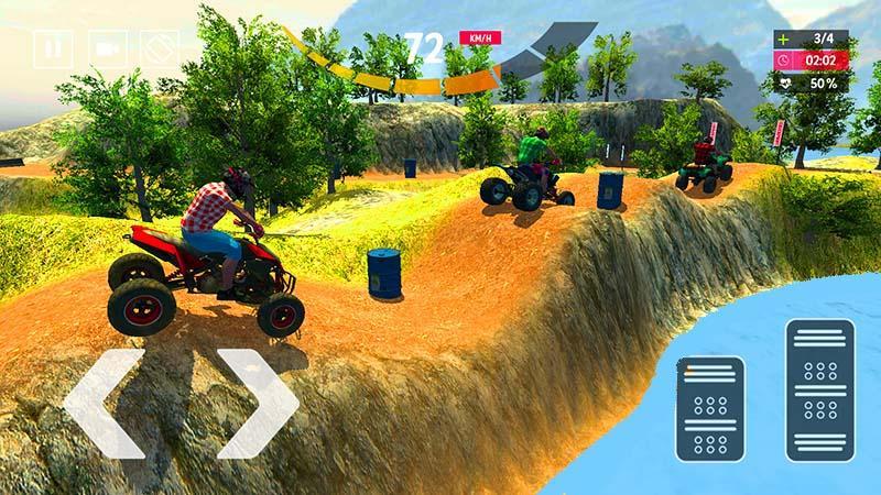 Atv Bike Game - Quad Bike Game ဖန်သားပြင်ဓာတ်ပုံ 1