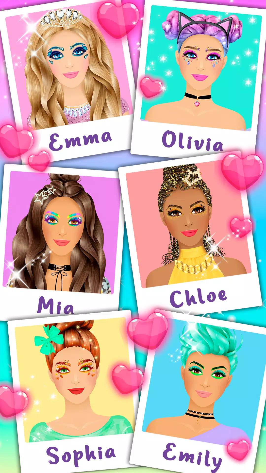 Makeup Beauty Salon Game Girls Tangkapan skrin 0