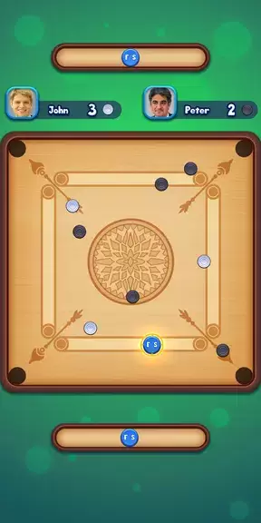 Carrom Strike - Disc Pool Game スクリーンショット 3