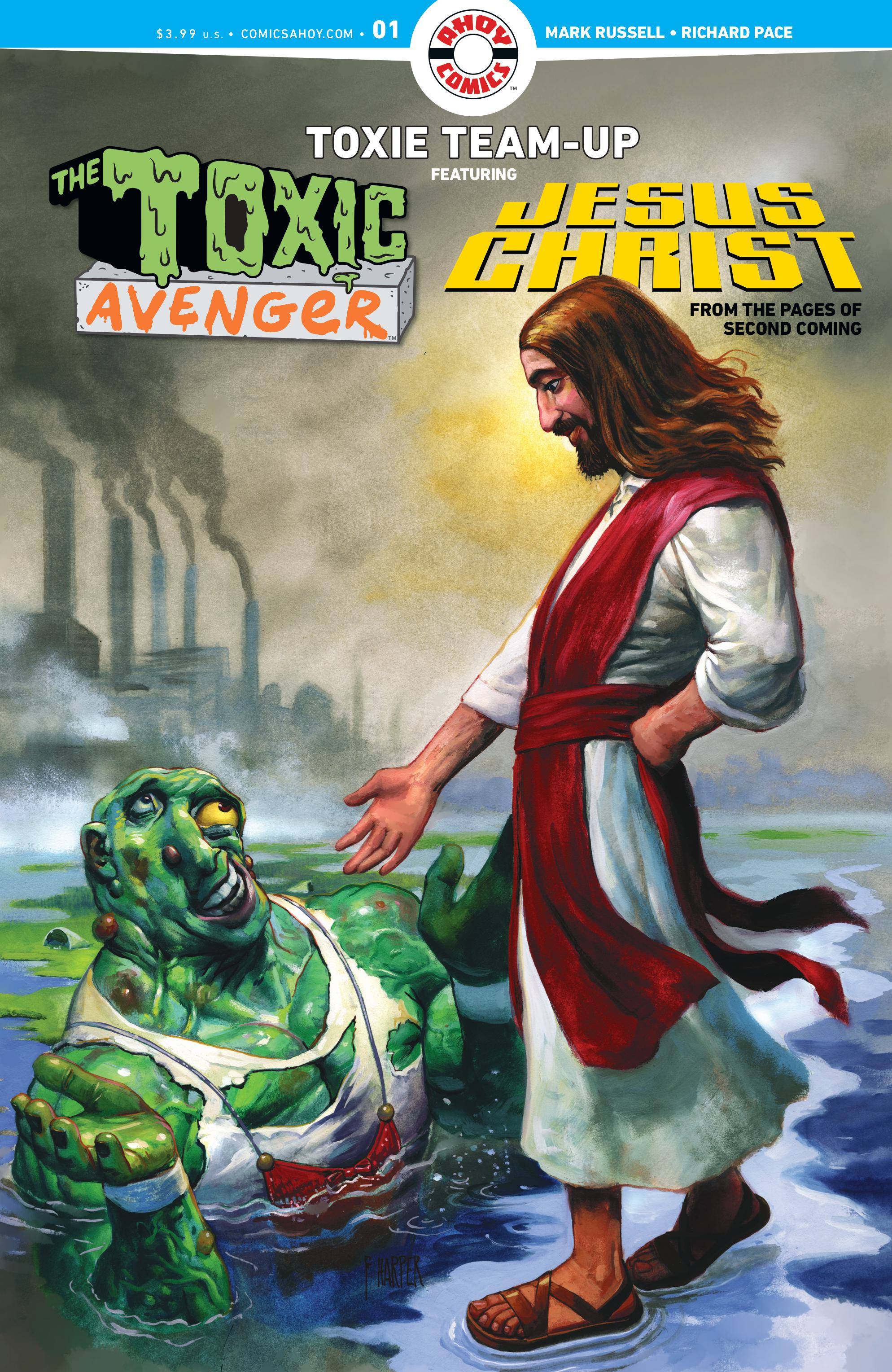 The Toksic Avenger kembali, dan dia bekerjasama dengan ... Yesus Kristus?