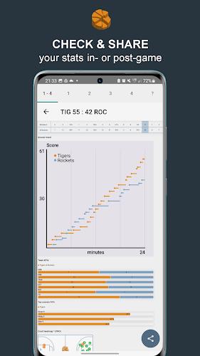 Statastic Basketball Tracker Screenshot 1