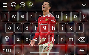 Cristiano CR7 MANU Keyboard स्क्रीनशॉट 3