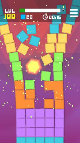 Hexagon Tower Balance Blocks ဖန်သားပြင်ဓာတ်ပုံ 2