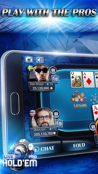 Live Hold’em Pro Poker Ekran Görüntüsü 0