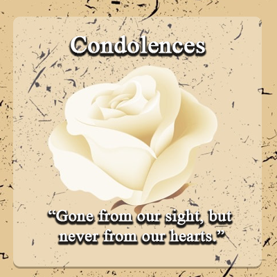 Condolences & Sympathy GIF Zrzut ekranu 1