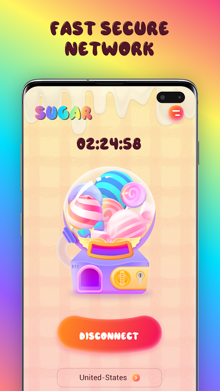 Sugar VPN Schermafbeelding 0