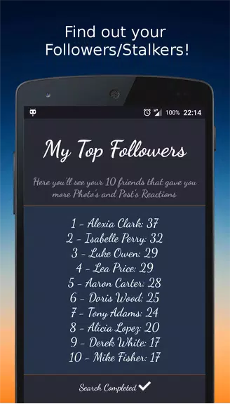 Likes/Followers/Liker Friends Profile for Facebook應用截圖第2張