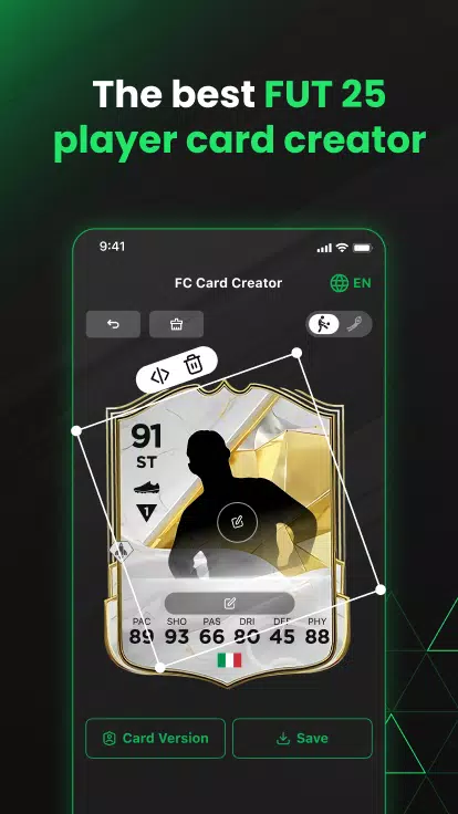 FUT 25 Card Creator 스크린샷 0