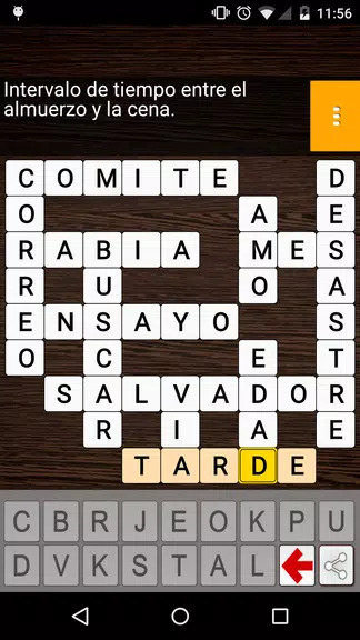 CrossWords Spanish स्क्रीनशॉट 0