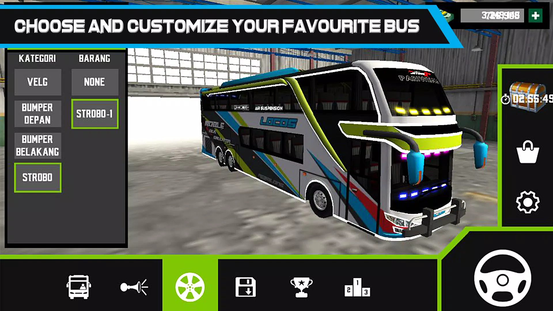 Mobile Bus Simulator Скриншот 0