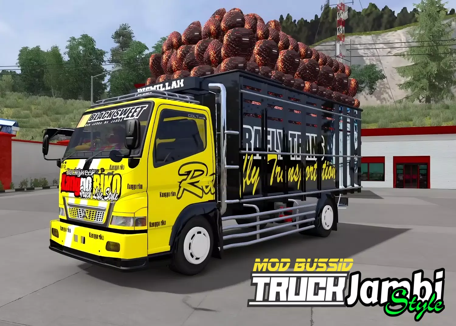 Schermata Mod Bussid Truk Jambi Style 0