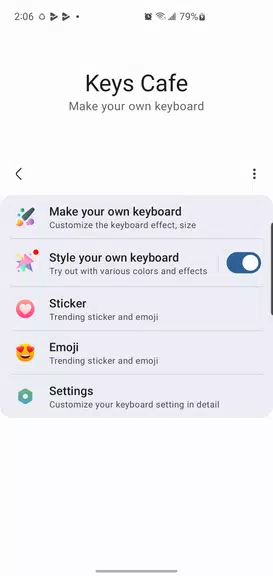 Keys Cafe - Make your keyboard Скриншот 0