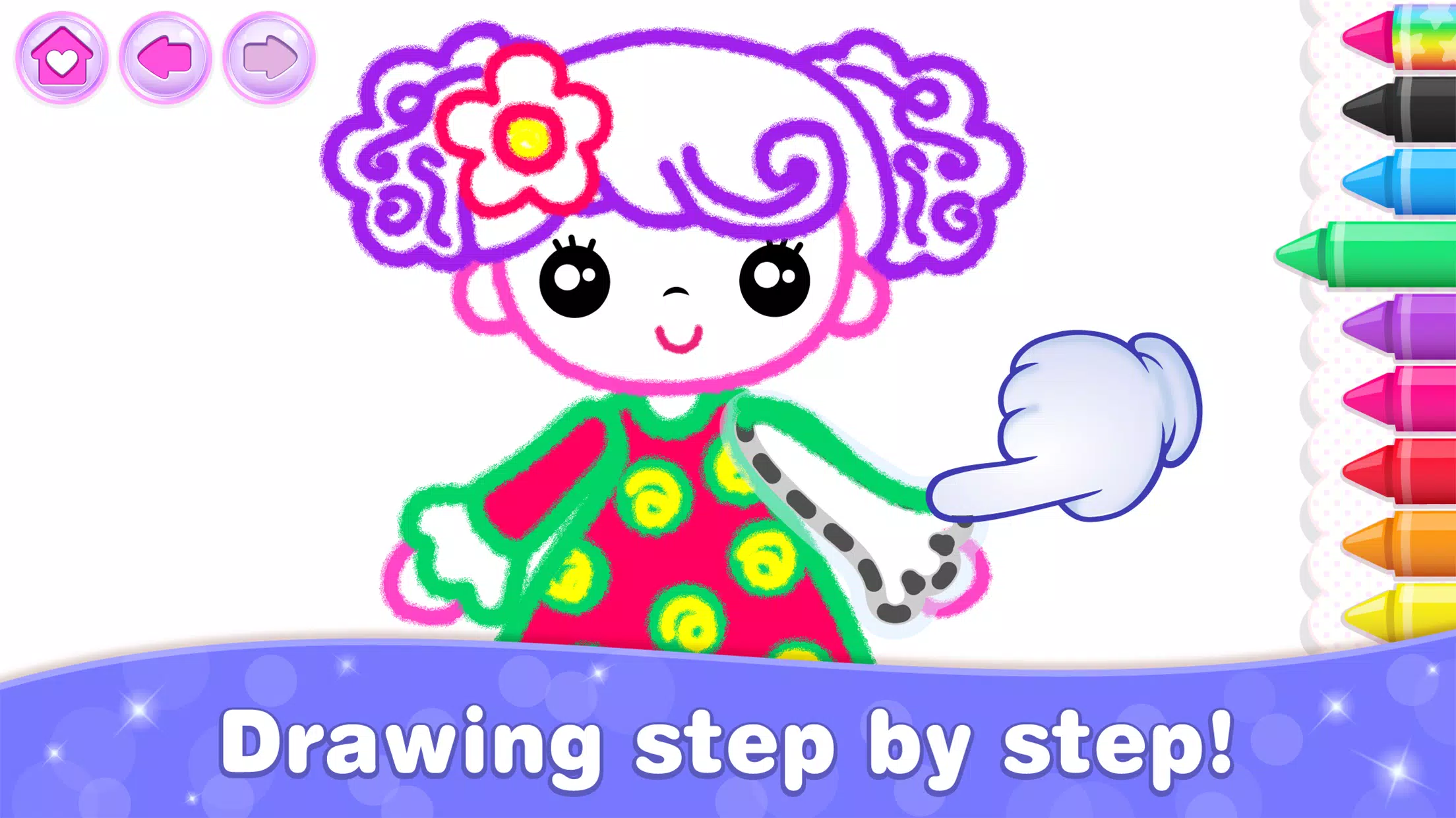 Drawing for Kids Coloring Game Zrzut ekranu 2