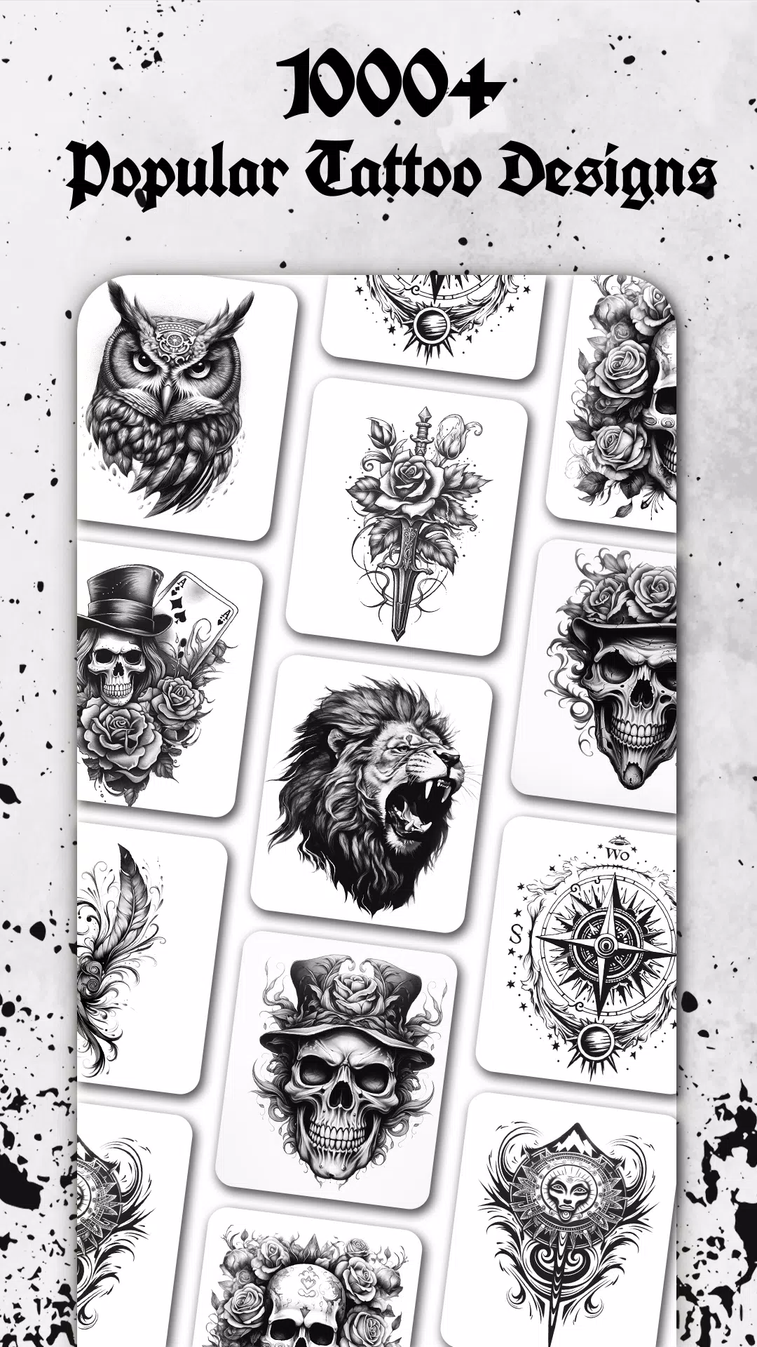 Tattoo Coloring games Capture d'écran 0