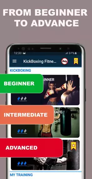 Kickboxing fitness Trainer Schermafbeelding 2