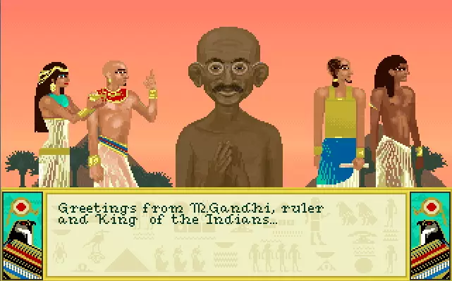 聽起來像Gandhi即將到來的DLC,以獲取CIV 7。圖片來源:Firaxis。