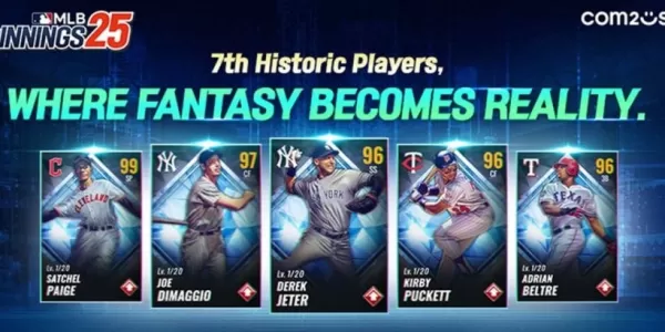 「MLB 9イニング25は、歴史的なプレーヤーとのシーズンの更新を発表します」