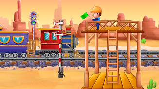 Truck wash train builder game Ekran Görüntüsü 3