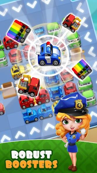 Traffic Jam Cars Puzzle Match3 Mod ဖန်သားပြင်ဓာတ်ပုံ 3