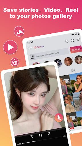 IG Saver-Video、Story Capture d'écran 0