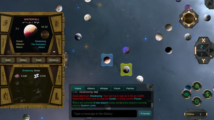 System Lords ภาพหน้าจอ 2