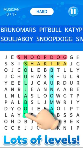 Word Search - Connect letters Ảnh chụp màn hình 2