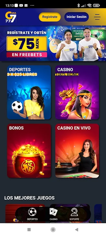 Gana777 Apuestas y Casino スクリーンショット 0