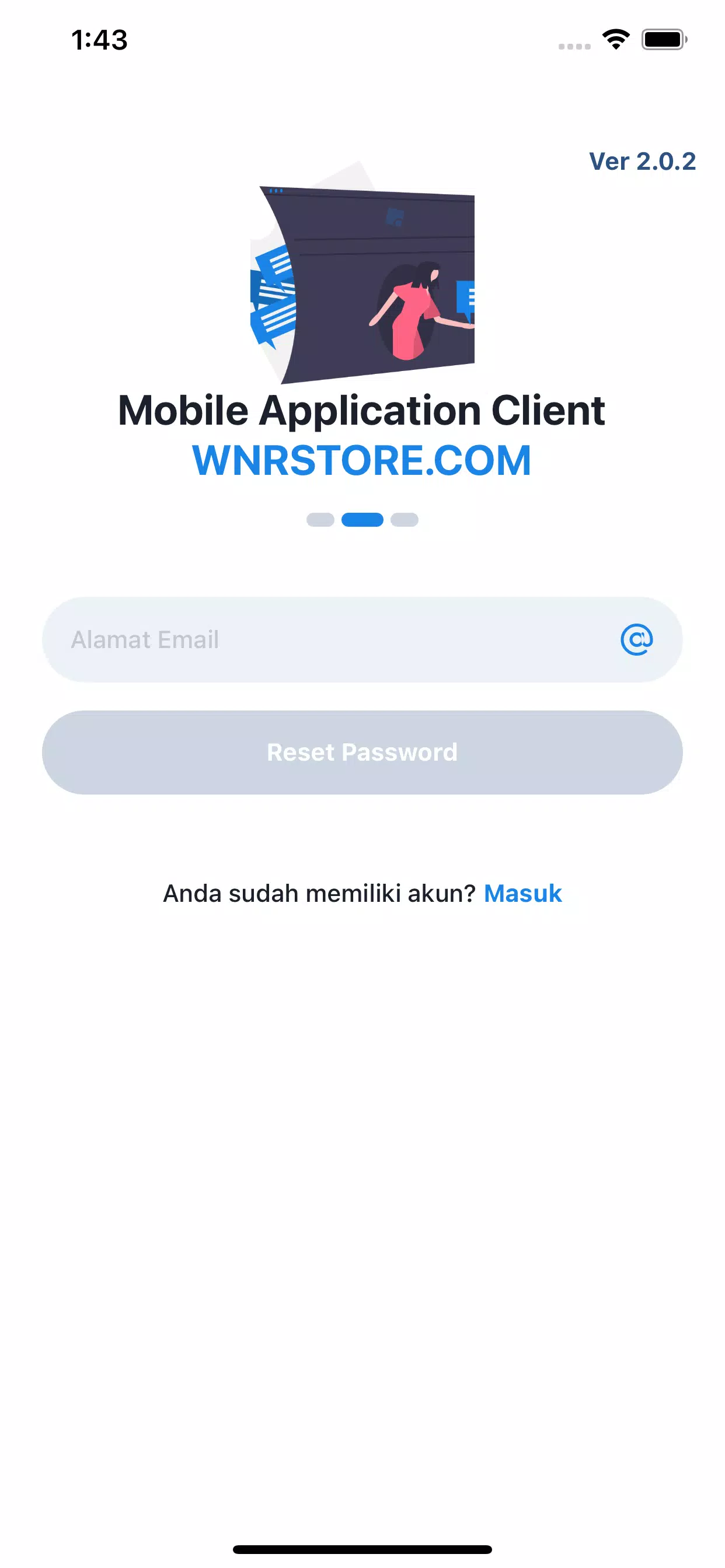 WNRStore Mobile - Jasa SMS OTP應用截圖第1張