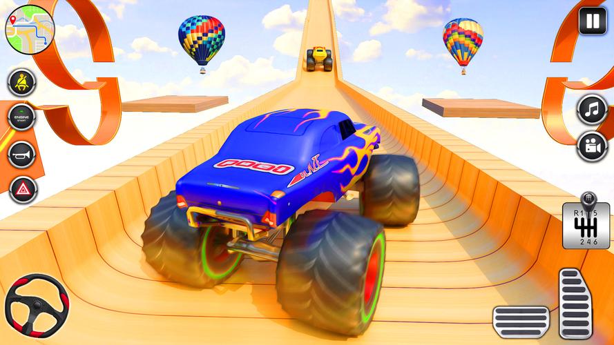 Monster Truck Simulator Games Tangkapan skrin 1