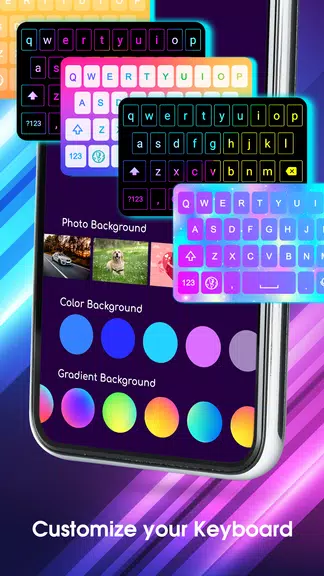 Custom Keyboard - Led Keyboard Tangkapan skrin 3