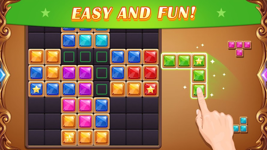 Block Puzzle: Diamond Star ภาพหน้าจอ 2