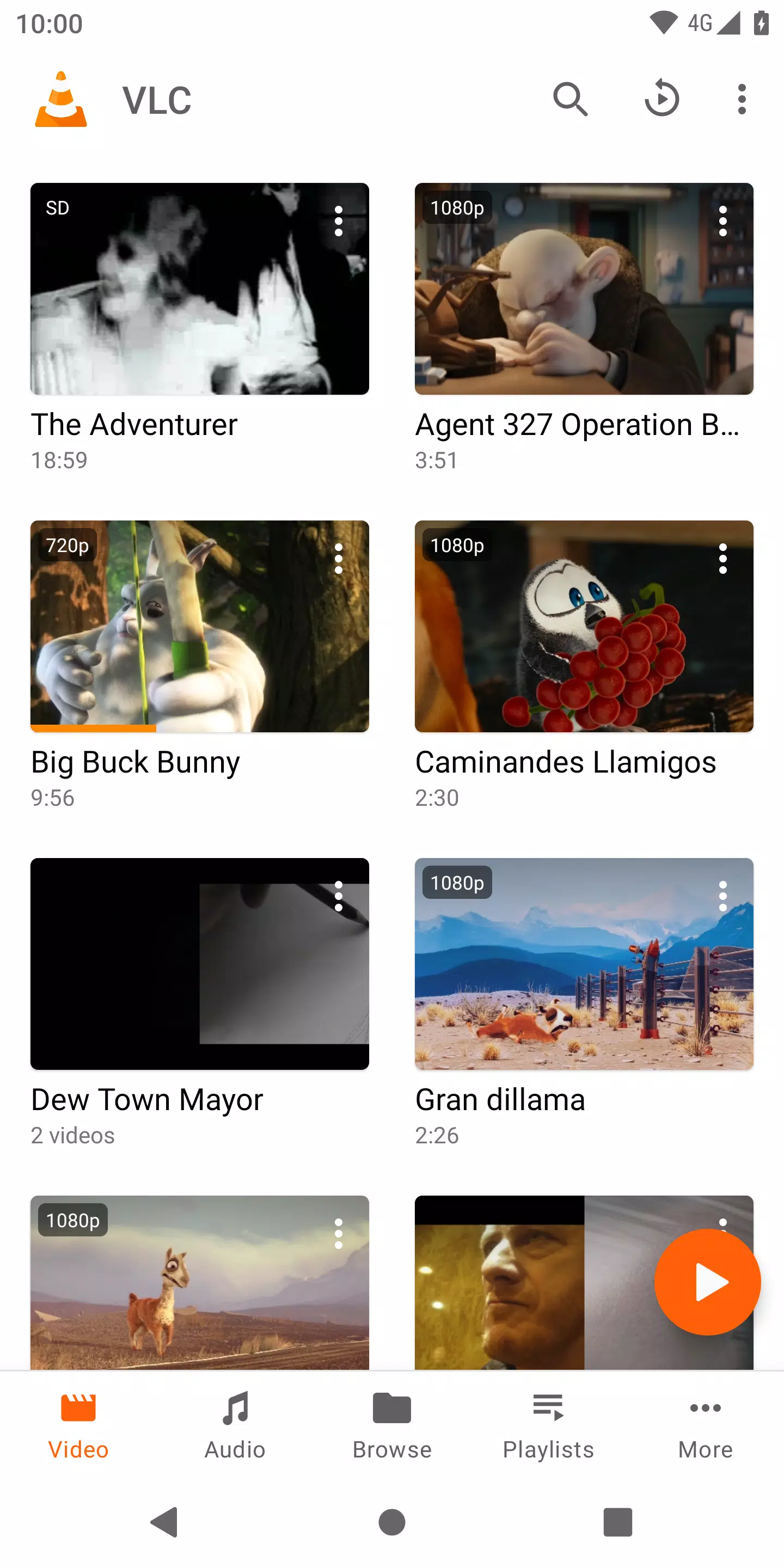 VLC for Android Captura de tela 0