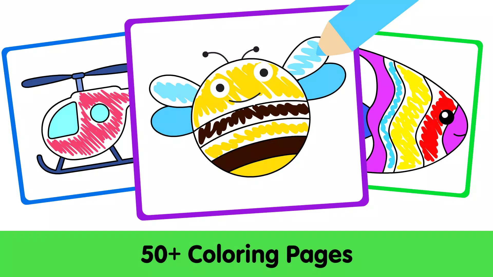 Kids Coloring Pages & Book Tangkapan skrin 1