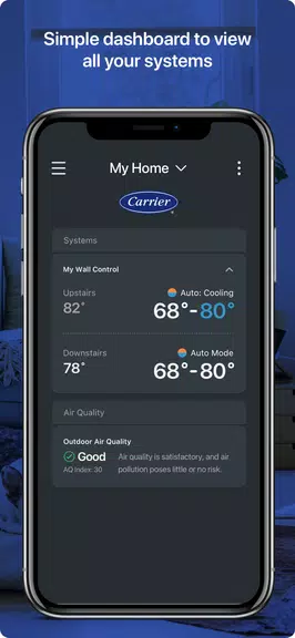 Carrier Home Capture d'écran 0