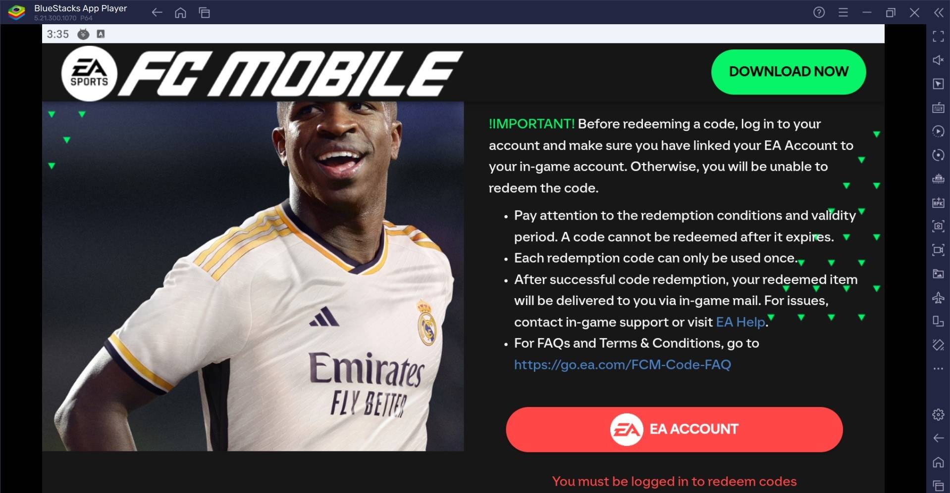 EA SPORTS FC™ Mobile足球游戏-所有有效的兑换码2025年1月