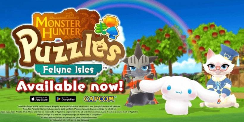Cinnamoroll Entra em Parceria da Sanrio no Monster Hunter Puzzles
