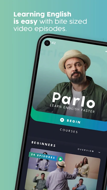 Parlo Learn English Captura de pantalla 0