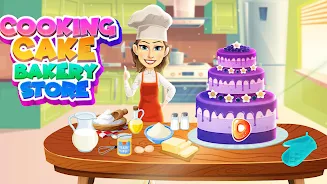 Cooking Cake Bakery Store: Sta スクリーンショット 0