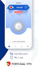 VPN Portugal - Get Portugal IP Captura de pantalla 1
