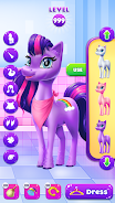 Magical Unicorn Candy World স্ক্রিনশট 1