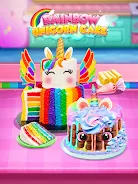 Rainbow Unicorn Cake應用截圖第3張