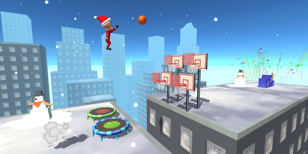 Jump Up 3D: Basketball game スクリーンショット 2