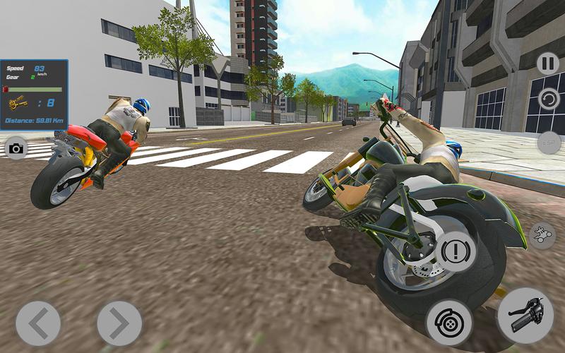 Motorbike Rush Drive Simulator ภาพหน้าจอ 3