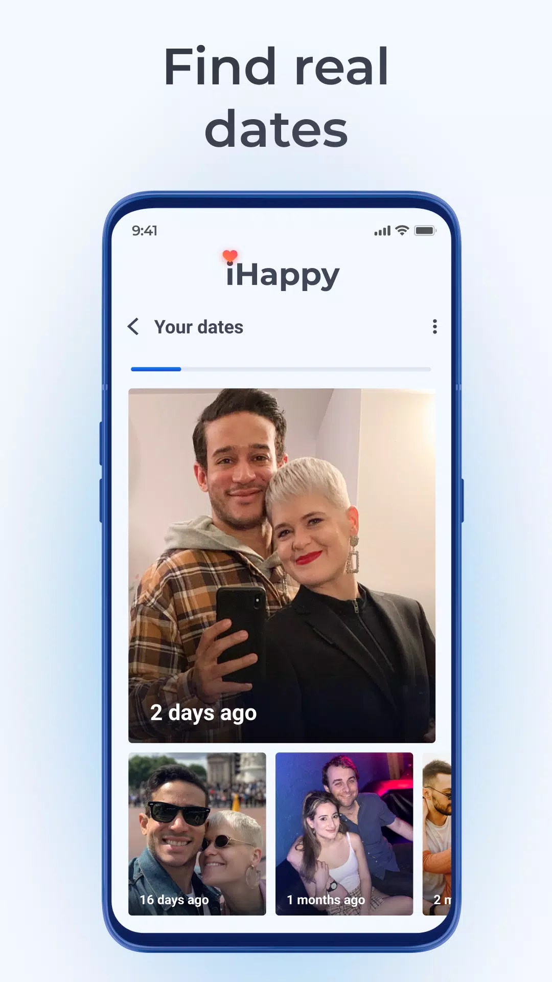 Dating and Chat - iHappy ภาพหน้าจอ 0